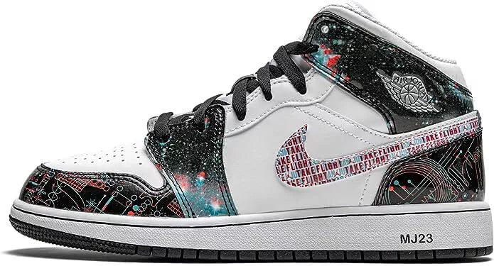 Jordan Youth Air Jordan 1 Mid SE GS BQ6931 114 Take Flight - Size 5.5Y